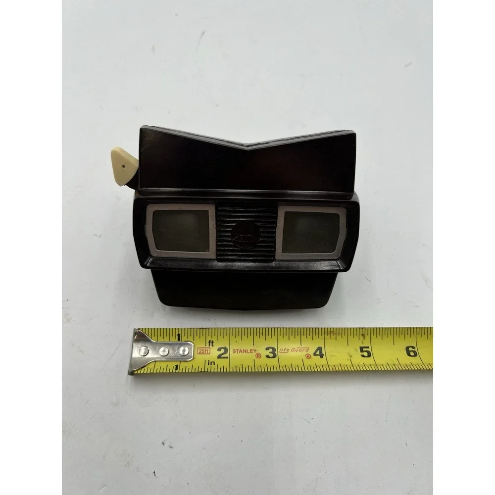 Vintage USA 1950's Sawyer's View-Master Brown Bakelite Model E Viewer Toy